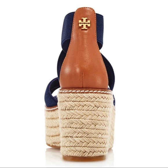 Tory Burch Frieda Espadrille Platform Sandals - Picture 6 of 8